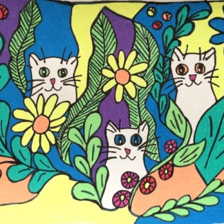 whimsical cats