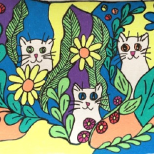 whimsical cats