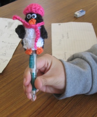 penguin pencil