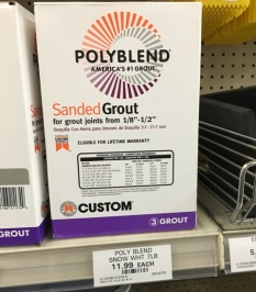 polyblend grout